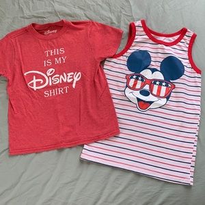 Disney Mickey Mouse T-shirt and Tank Set